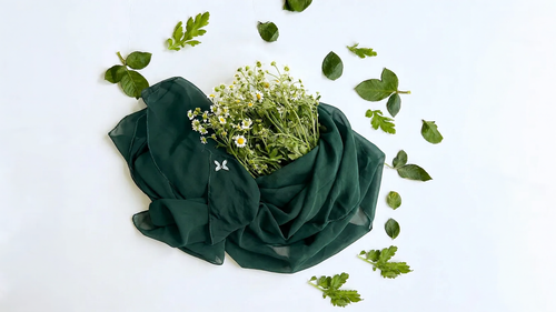 Cloud Chiffon Shawl – Ebony